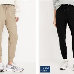 High-Waisted SleekTech Joggers